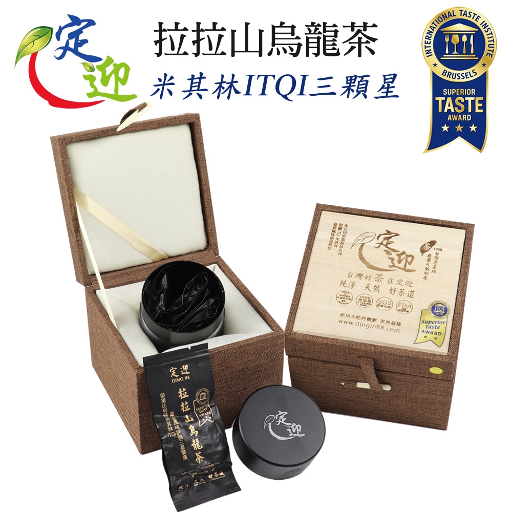 拉拉山烏龍茶 鋁合金罐茶 禮盒單入裝 - 10g/3包